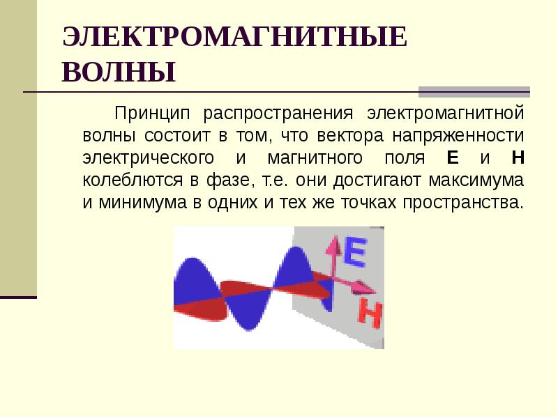 Проект электромагнитные волны