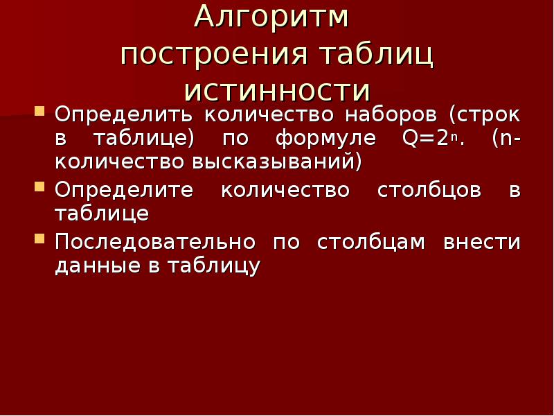 Определите количество столбцов