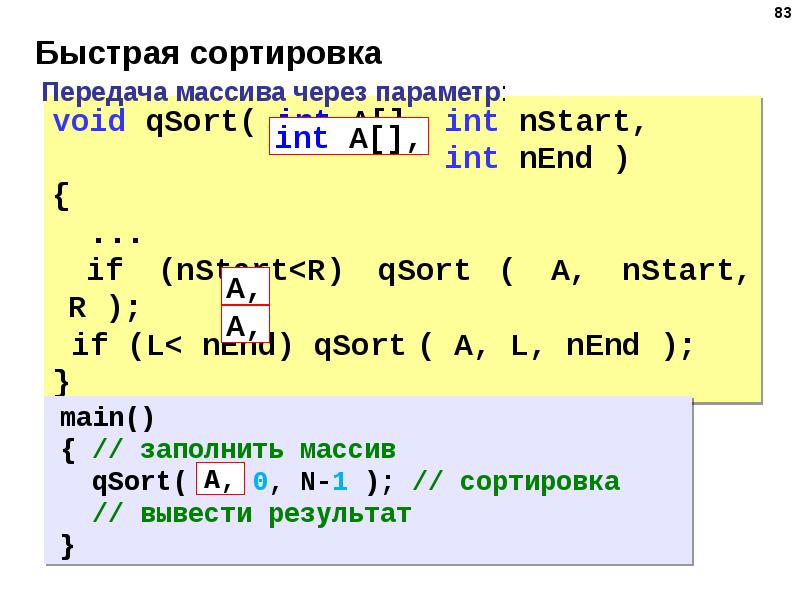 C array parameter