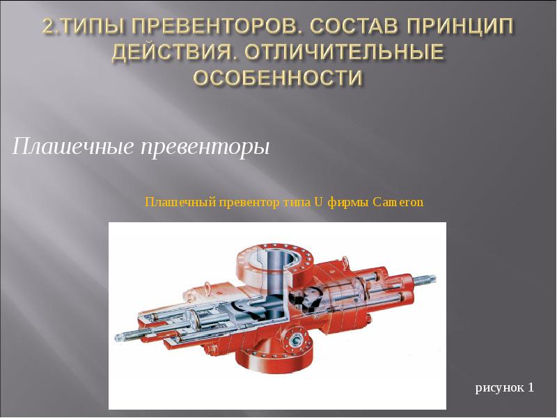 Противовыбросовое оборудование презентация