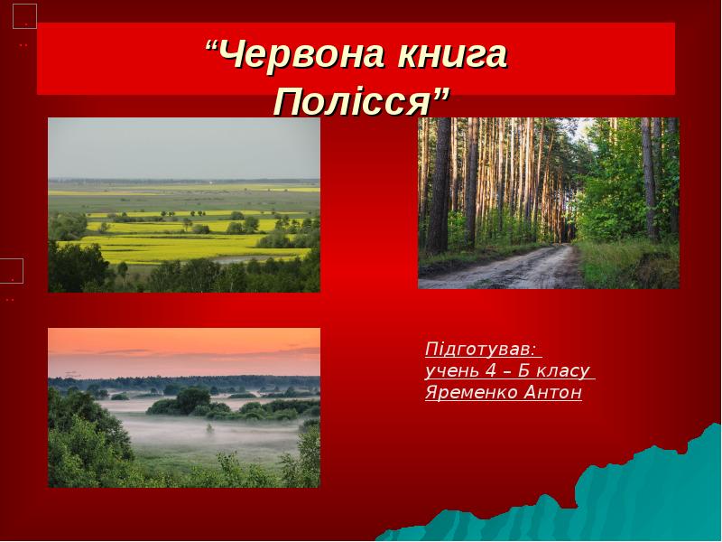“Червона книга  Полісся”