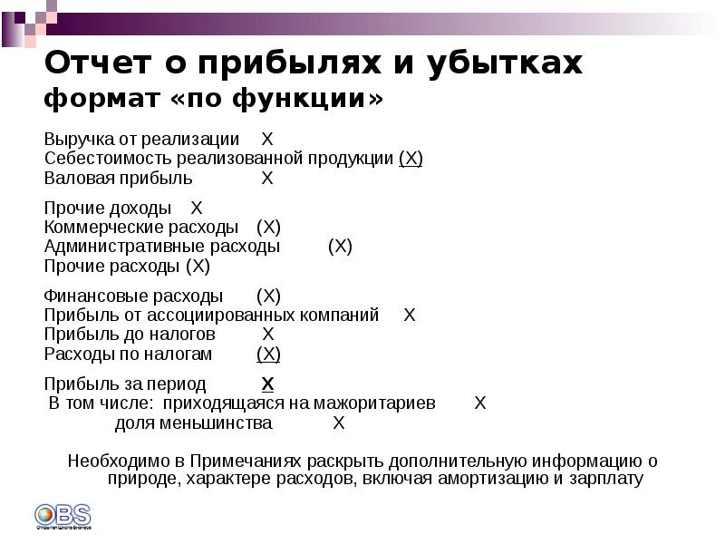 Мсфо прибыль отчет. Форма отчета о прибылях и убытках по МСФО. Отчет о прибылях и убытках МФЦО.