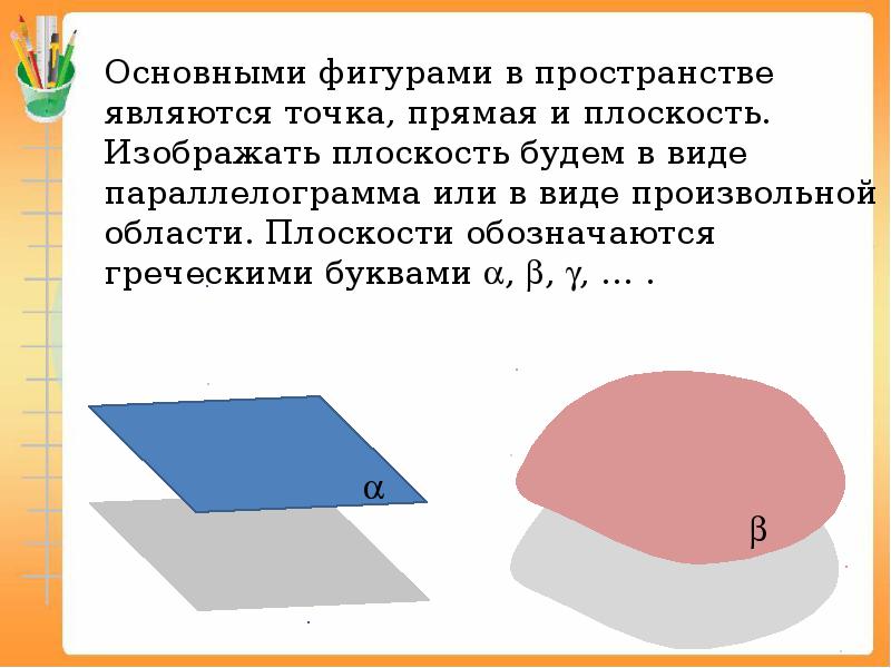 Изобразите плоскость b