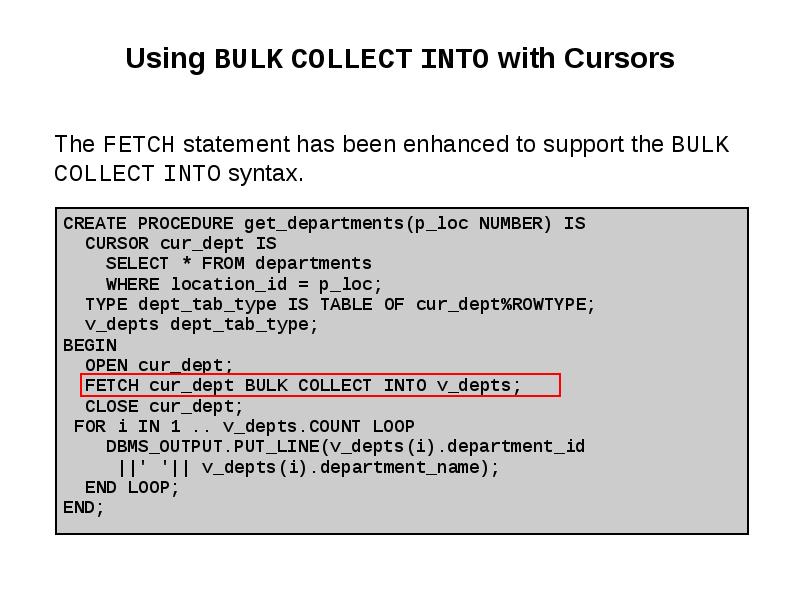 Design Considerations for PL/SQL Code. (Lecture 3) презентация