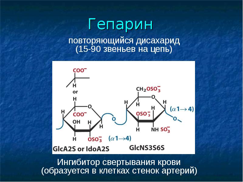Полисахарид в мышцах и печени. Гепарин строение дисахаридного фрагмента. Гепарин формула состав. Гепарин структурная формула. Гепарин формула гидролиз.