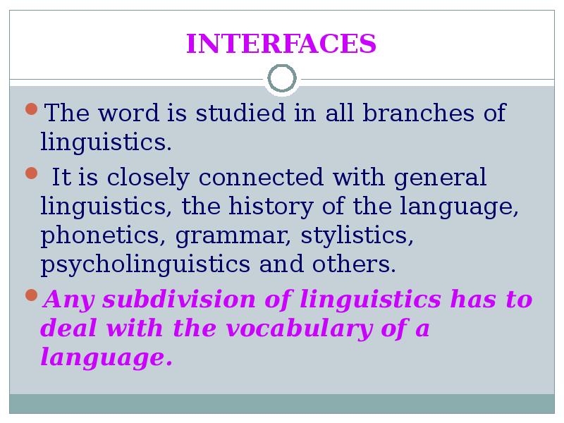 Учебное пособие: Lectures in Contrastive Lexicology of the English and Ukrainian Languages