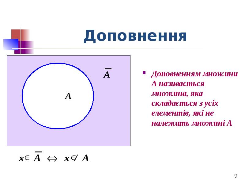 Доповнення Доповнення