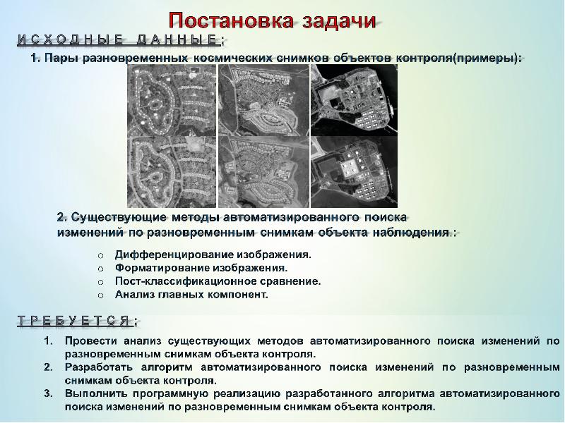 Изменения на d1. Синтез разновременных снимков.