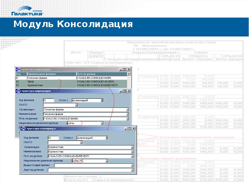 Галактика erp презентация