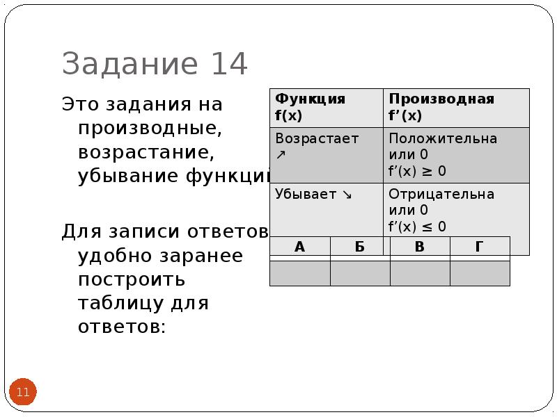 Презентация задание 8 егэ математика база