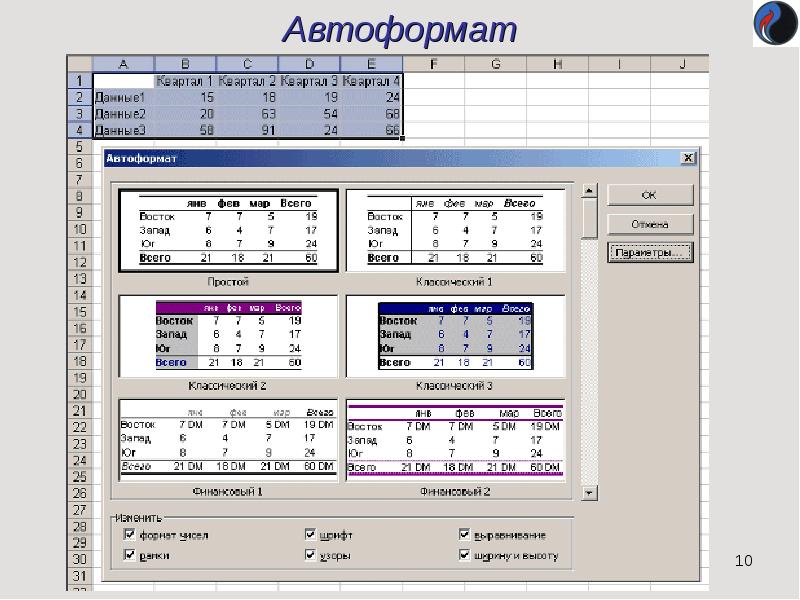 Microsoft excel это табличный процессор