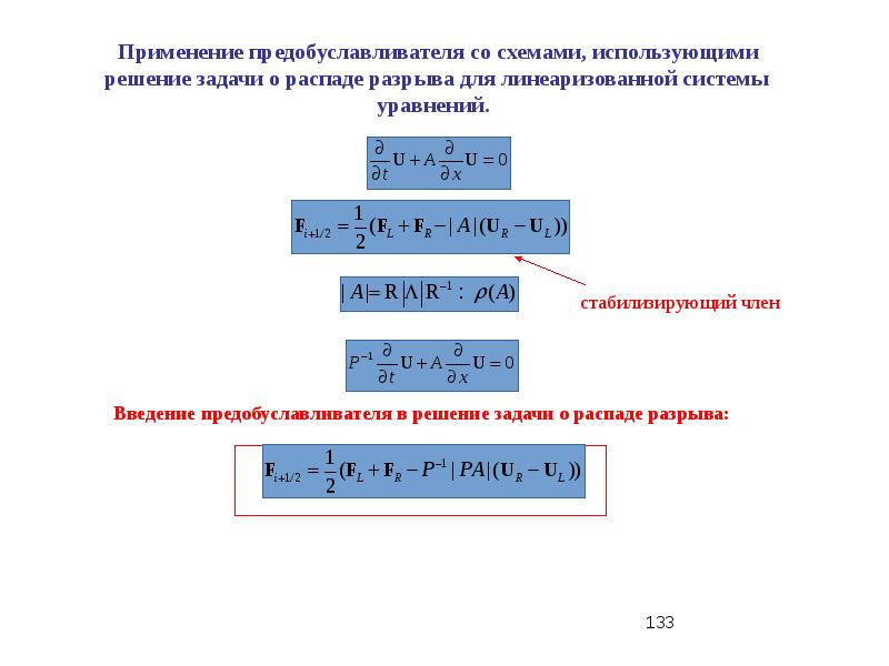Численное решение уравнений. Смешанная задача для уравнения гиперболического типа. Распад численного решения. Общее решение уравнения гиперболического типа.