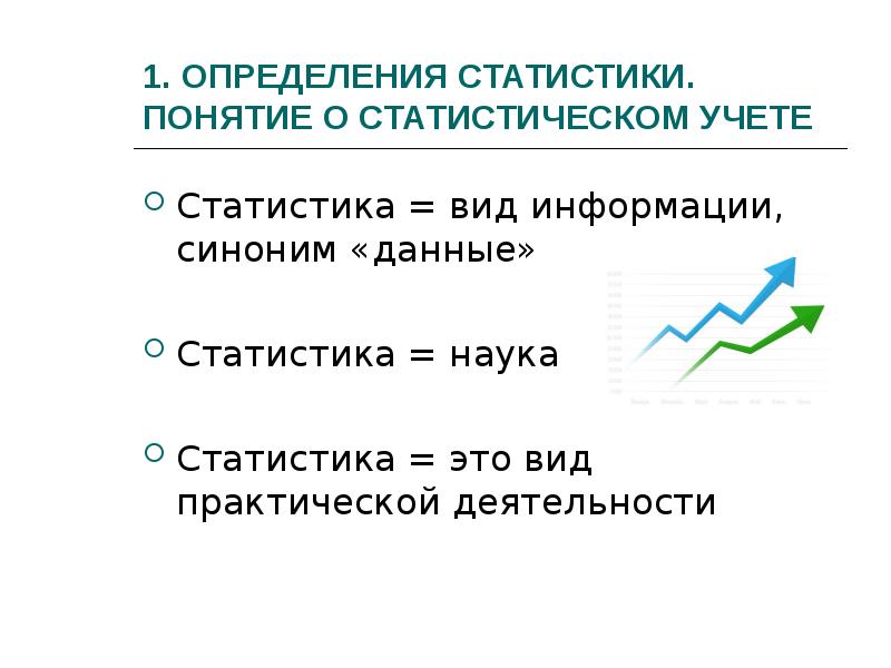 Статистика как наука