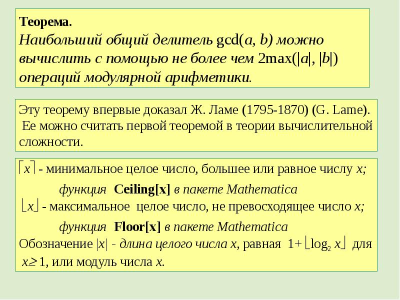 Малая теорема ферма