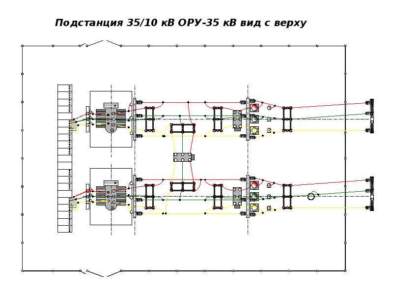 Типовой проект подстанции 35 10 кв