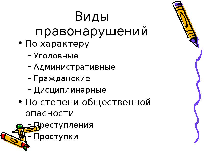 Правомерное поведение сложный план