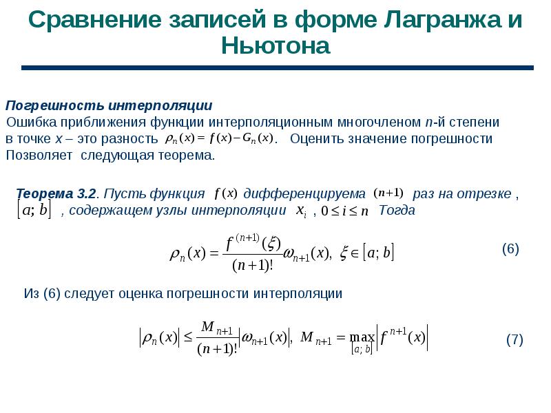 Найти приближенную функцию