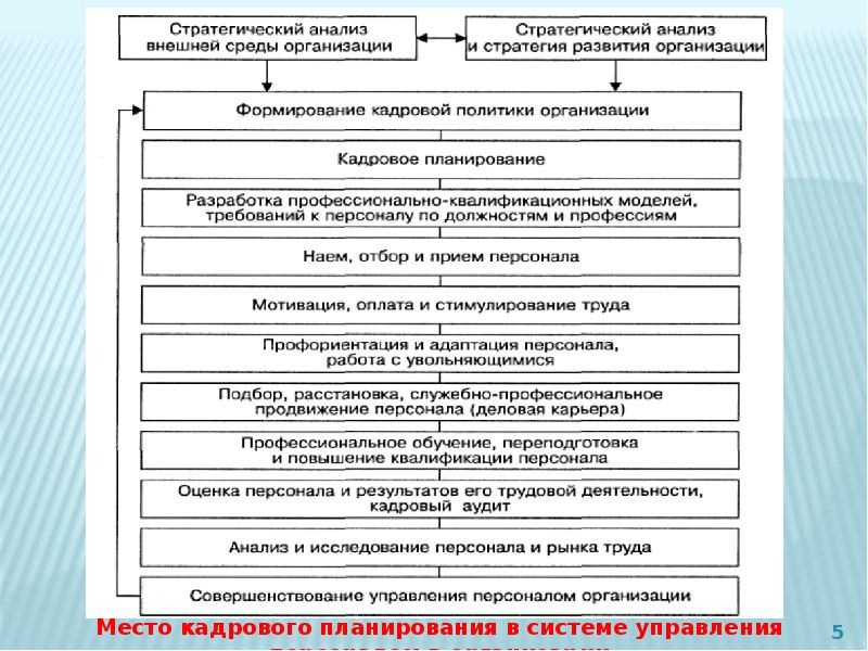 Планирование развития персонала на 3 5 лет это стратегический план