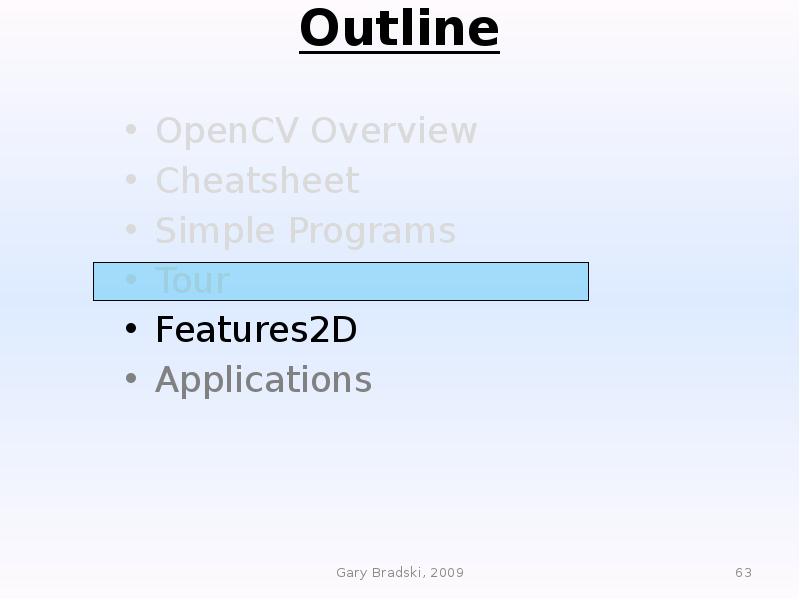 Opencv Tutorial. (Lecture 2)