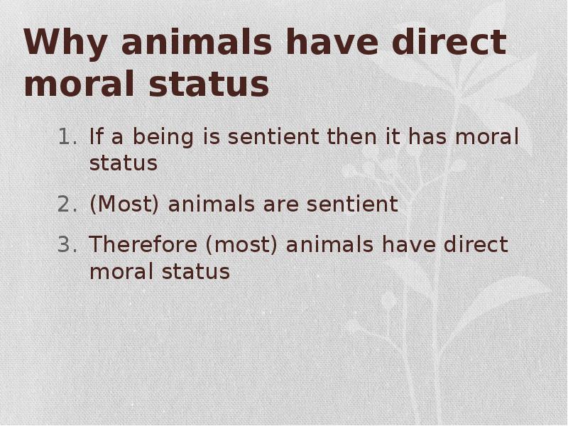 Why are animals. Moral animal why we are.