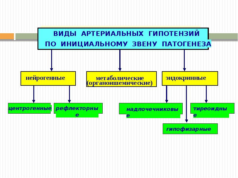 Артериальная гипотензия у детей презентация