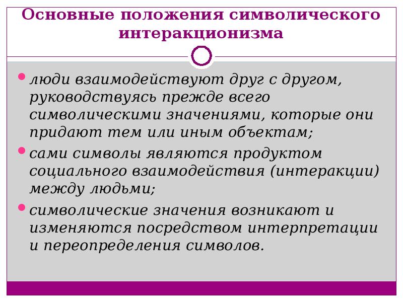 Автором концепции символического интеракционизма является