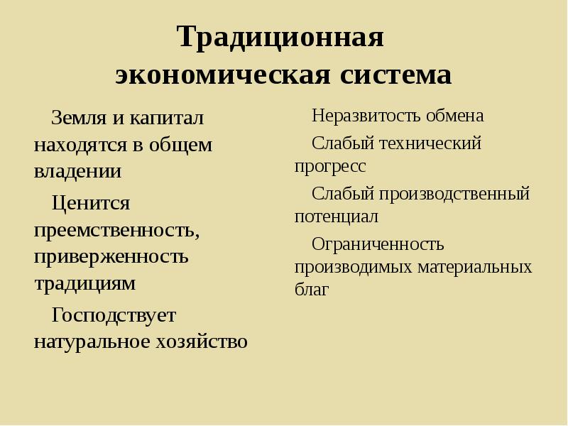 Участники традиционной экономики. Факторы традиционной экономики. Традиционная экономическая система. Достоинства традиционной экономики. Преимущества традиционной экономики.