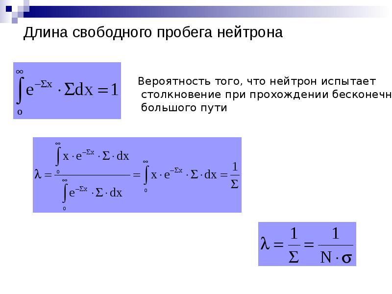 Свободная длина