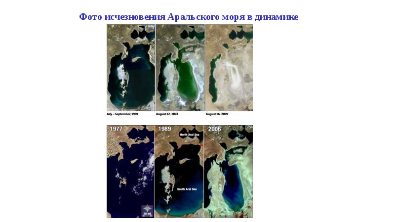 Аральское море презентация