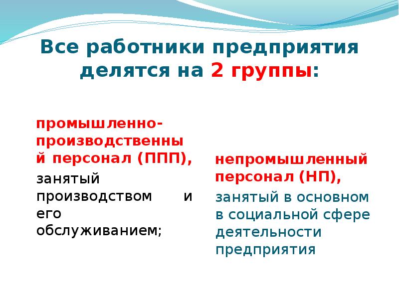 Реферат: Состав и структура персонала предприятия