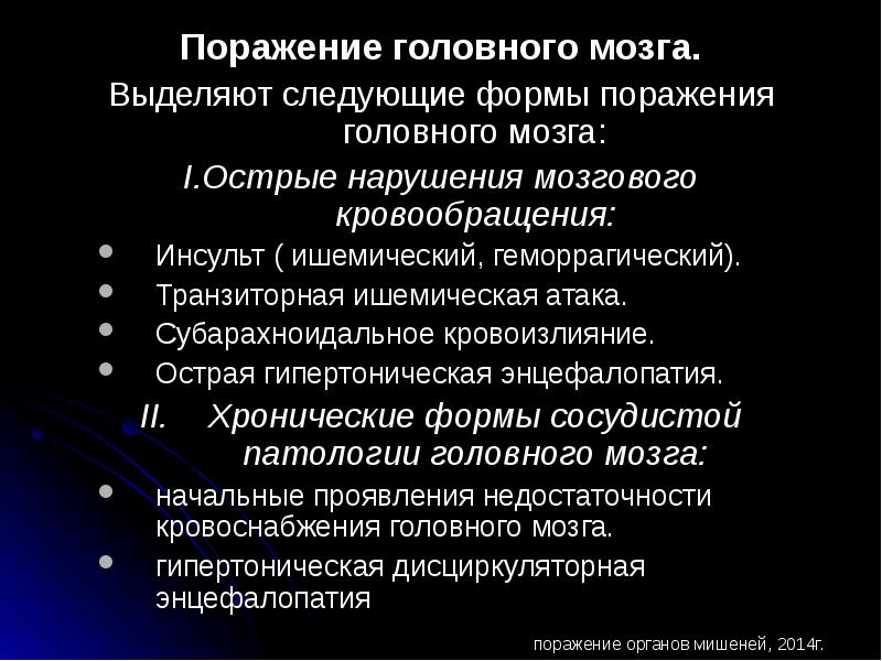 Поражение головней