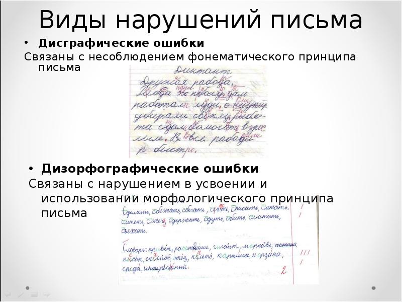 Нарушение письма и чтения. Нарушение письма. Дисграфические ошибки. Виды дисграфических ошибок в письме. Ошибки при нарушении письма таблица.