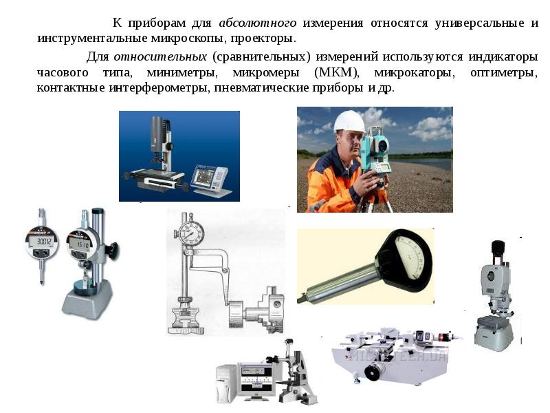Виды средств измерений презентация