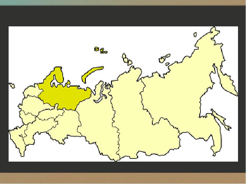 Карта района россии