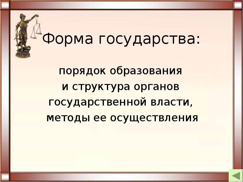 Форма государства картинка для презентации