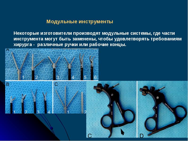 Лапароскопические инструменты названия и фото в хирургии