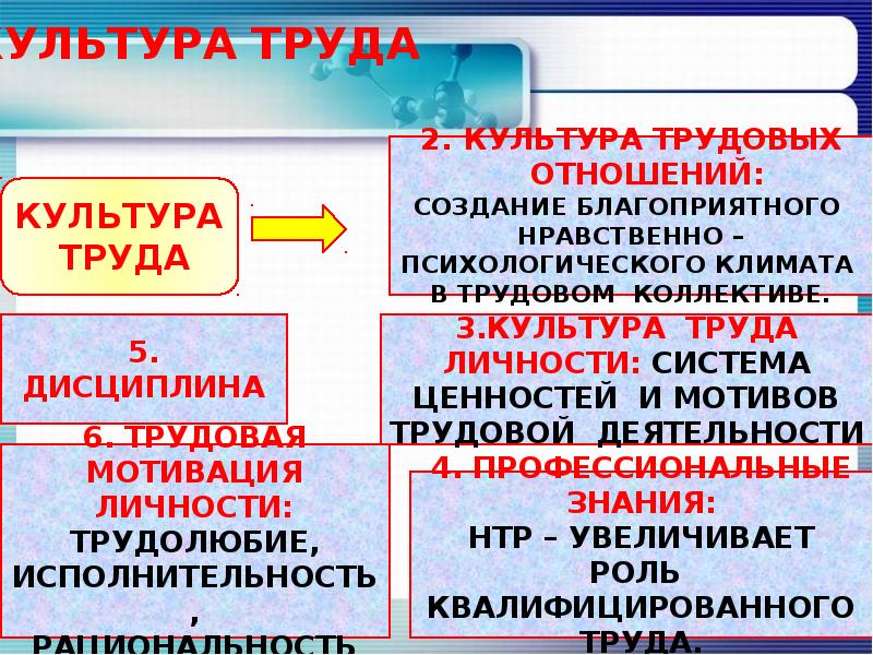 Что такое культура труда