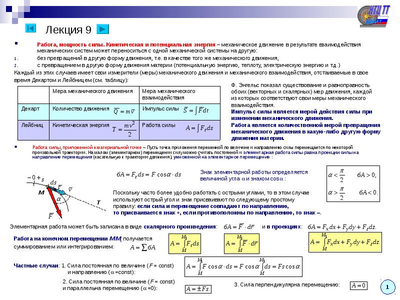 Динамика теоретическая механика презентация