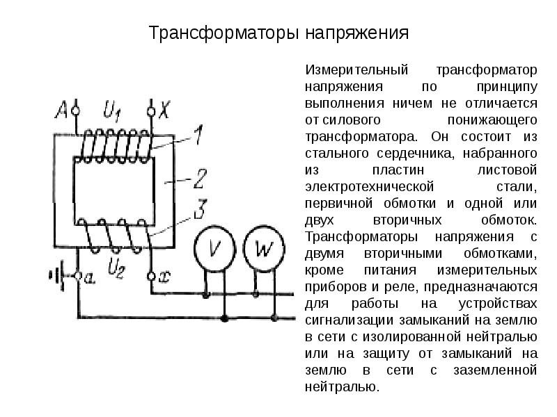 Измерительный трансформатор тока презентация