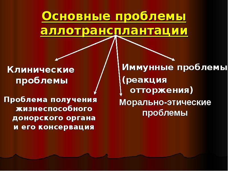 Презентация на тему трансплантология проблемы и перспективы