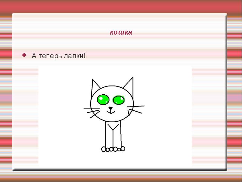 Нарисовать кошку 1 класс окружающий мир образец проект