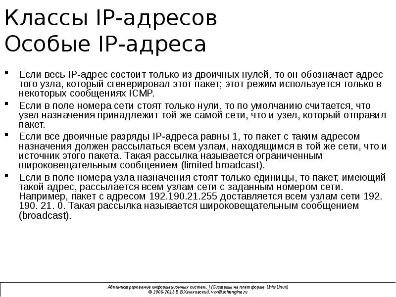 Особые адреса. Особые адреса. Особые адреса. Адрес обратной связи. Специальные айпи адреса.