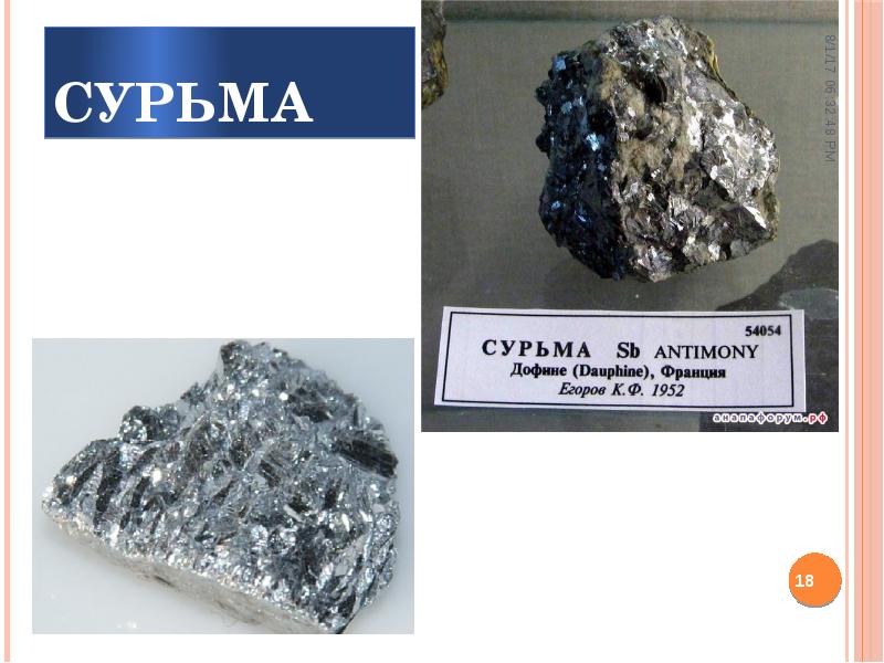 Сурьма Сурьма