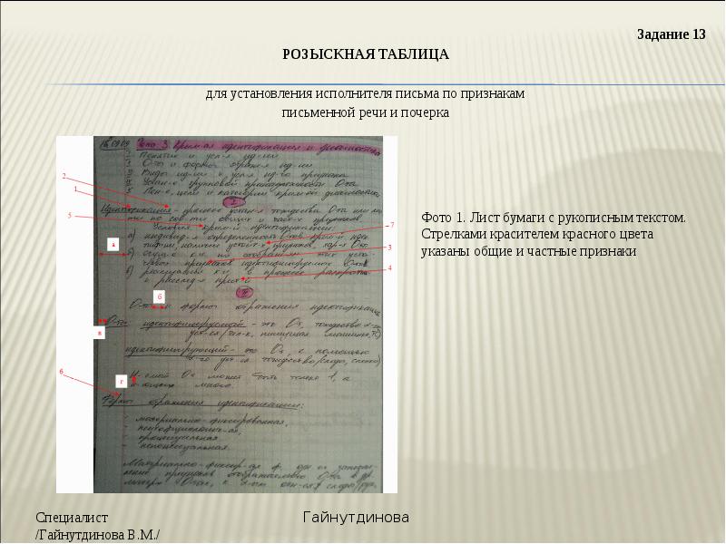 Протокол осмотра рукописного документа образец криминалистика