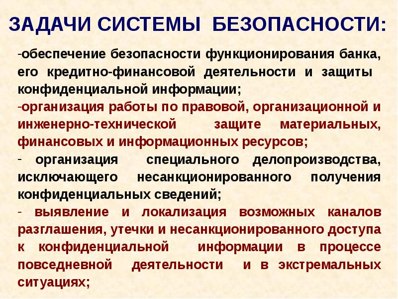 Банковская безопасность презентация