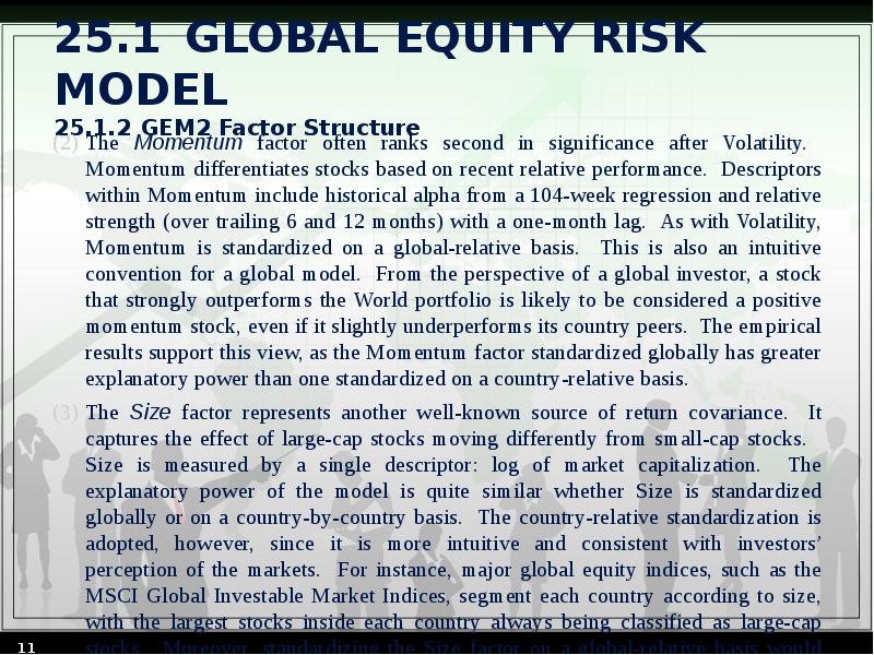 Chapter 25. Capturing Equity Risk Premia