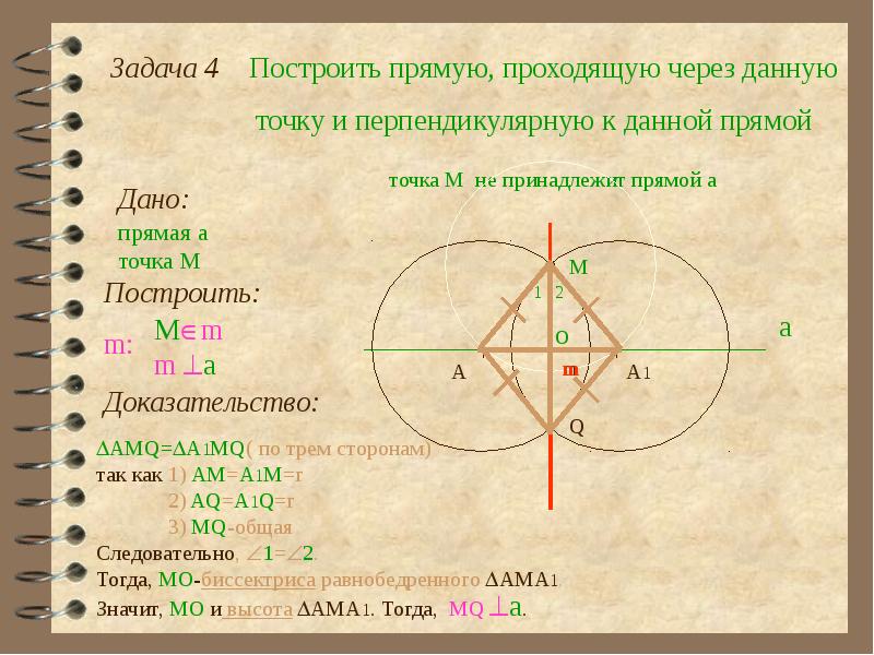 Что такое план построения в геометрии