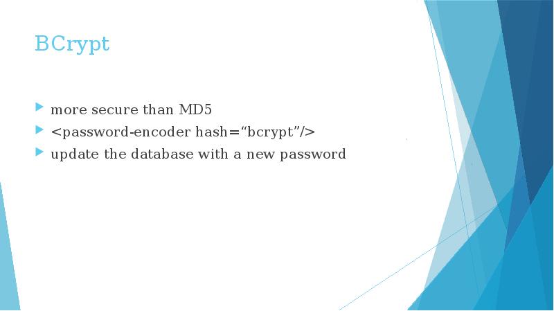 Spring security fundamentals