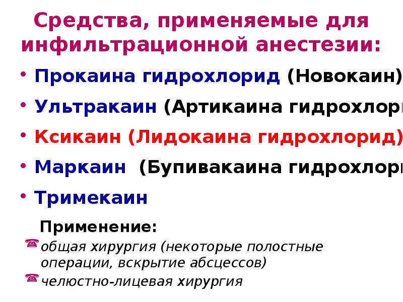 Средства влияющие на афферентную иннервацию презентация