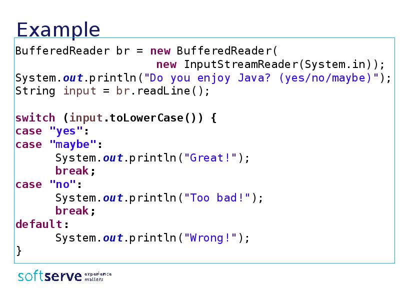 Example Example